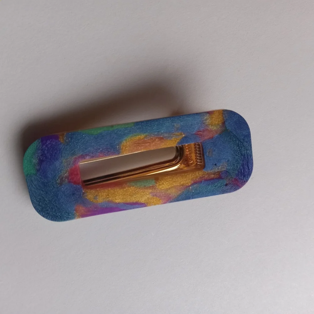 5/$25 Hand Crafted Multicolor Hair Clip